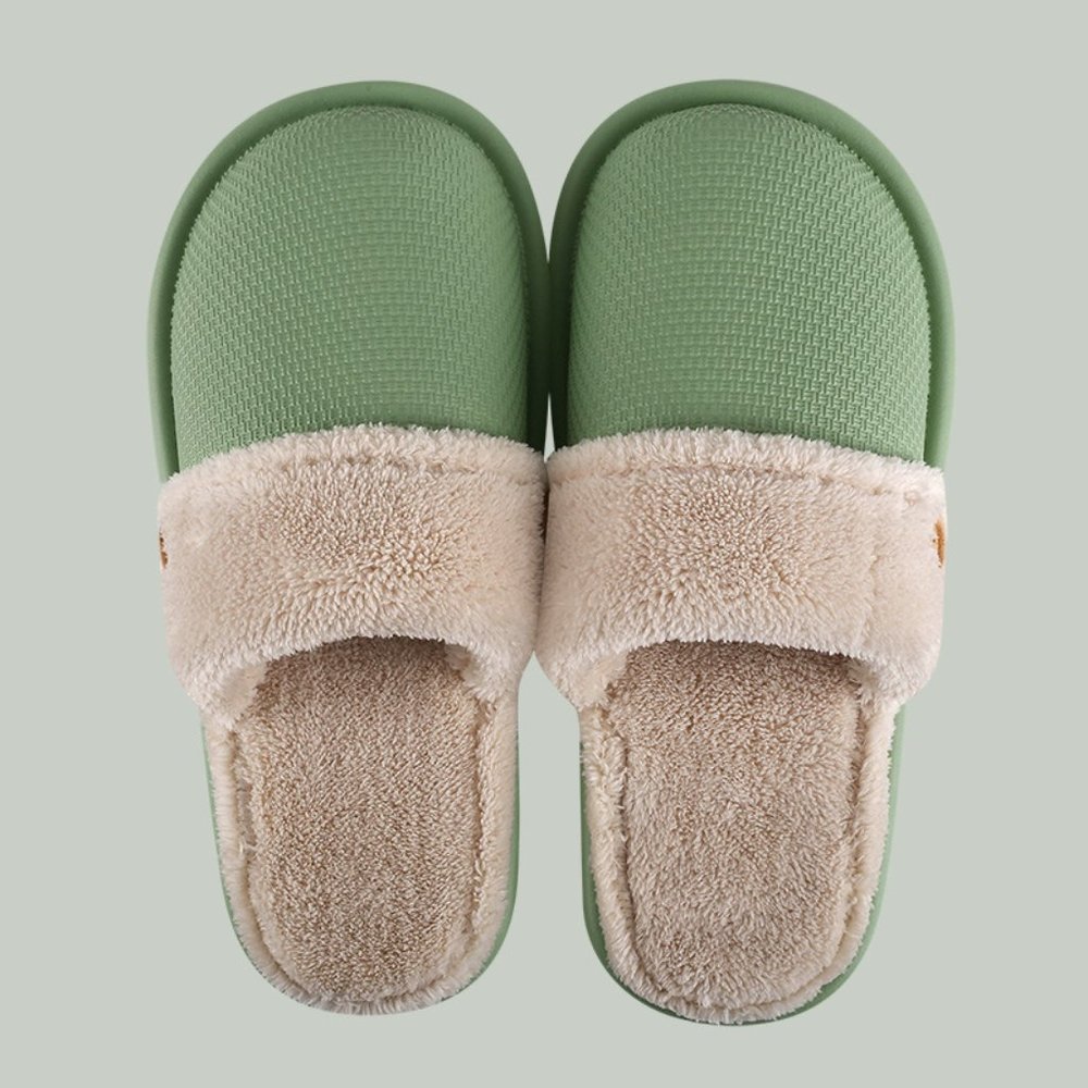 men's and women's cotton slippers